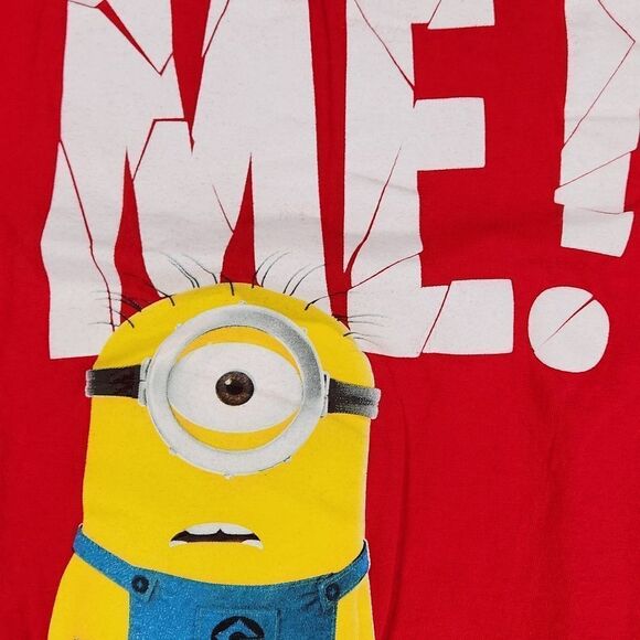 🧡Despicable Me Red Minion Tshirt Medium - Picture 5 of 8
